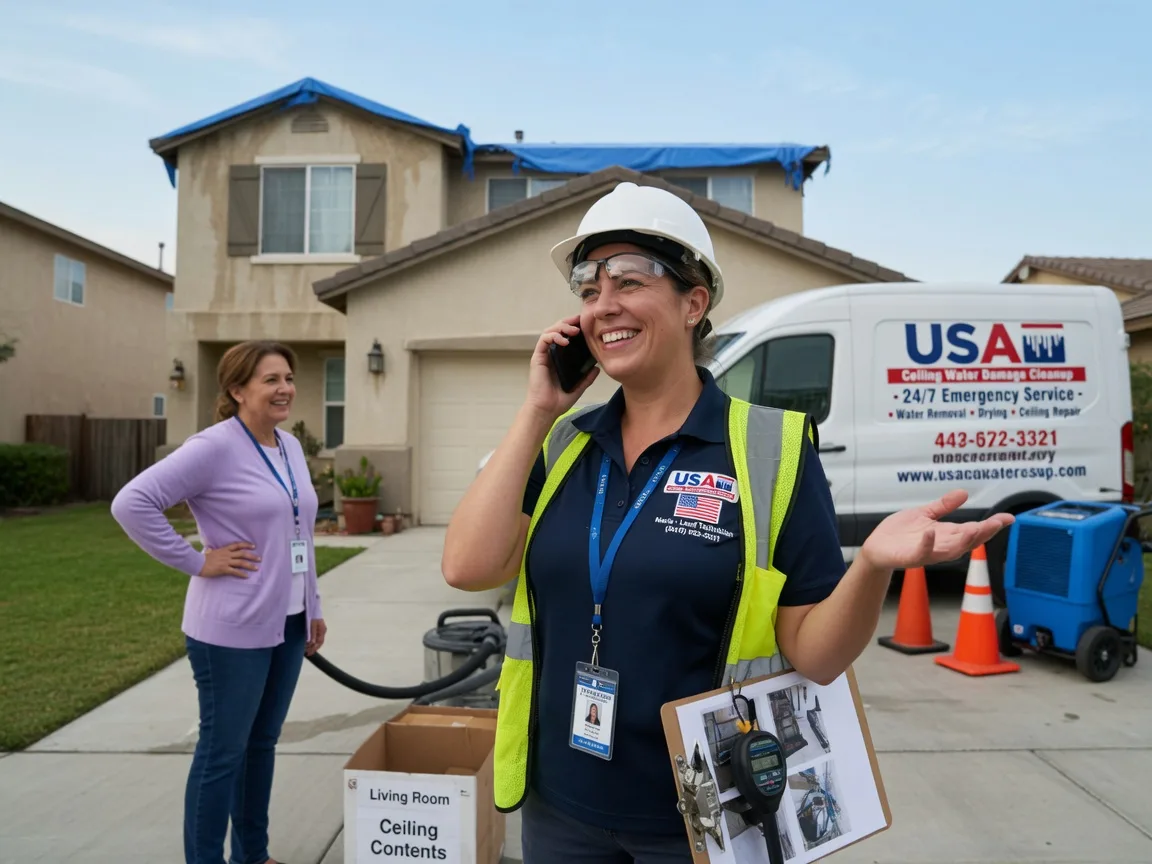 Ceiling Water Damage Restoration La Monte, MO FAQs